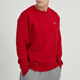 Nike (NIKE) jacket men's spring and autumn sportswear knitted plus velvet warm round neck sweatshirt pullover DQ7521-091 DQ7521-687 red plus velvet XL