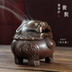 Auspicious beast Suanni plate incense burner alloy antique furnace indoor incense burner home decoration creative ornaments craft gifts antique style Suanni plate incense burner