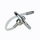 INS Double Tornillo de acero inoxidable Placa plana Número de electrodo Número de electrodo Penis Caza Masculino Deseo Maseo Lock Pasión Bloqueo CB CB Bloque