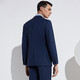 Angel Bird Formal Men's Suit (Top) Work Wool Suit EBB221016 Curtain Blue 50A
