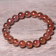 Fat Donglai's same style red hair crystal kelami natural copper hair crystal bracelet for men and women hair crystal bracelet turn (style) bead diameter 10MM