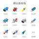 SK-LINK 电信级SC-SC单工耦合器 SC/APC接口法兰盘光纤跳线接头适配器延长对接头转接器 SK-OHQ-SCSC-A
