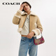 蔻驰（COACH）【品牌直供】女士小号蝴蝶结印花手提单肩斜挎包新月包CY733SVXI4
