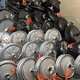 PUPAN 10-Zoll-Elektrofahrzeugmotor 48v60v72v96v Elektromotorrad 800W1000W1200W1500W1800WPOWER-SAVE-Version 15275/300-10 Links 110 Trommel 60V10