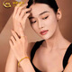 China Gold (CHINA GOLD) Mobius Gold Bracelet Women's 999 Pure Gold Bracelet Birthday Gift for Girlfriend and Wife Gold Bracelet Ring 54 Gold Weight Approximately 4.2g