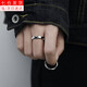 Pei Nanwei endless ring for men, trendy men, single index finger ring, female couple, student personality, versatile Internet celebrity tail ring for boyfriend, endless ring + box
