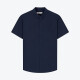 Sept marque [5A Antibactérien 2A anti-Mites] chemise à manches courtes modales pour hommes de l'usage formel de l'usage formel d'entrevue Business