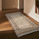 
Visual flavor imported handmade natural jute carpet retro living room bedroom versatile living room floor mat SD-15886 80x150CM 80x150CM suitable for bedside