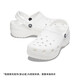 
crocs Crocs thick-soled cloud hole shoes outdoor 206750 white-100 36/37 (230mm)