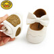 G.duck Spring and Autumn Baby Girl Toddler Shoes 0-1 Years Old 86-9 Months Soft Sole Anti-Slip Princess Small Leather Shoes Soft Single Shoes Tender White 1954 Soft Rubber Sole Size 15.5 Inner Length 12cm Approximately 6-9