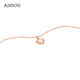 AJIDOU Ajidou Necklace Elegant and Fashionable Yibeizi Love Shell Pendant Clavicle Chain Birthday Gift for Your Lover