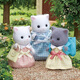 森贝儿家族（Sylvanian families）日版黑波斯猫妹妹 过家家女孩玩具玩偶套装 生日礼物送儿童礼物