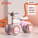 Phoenix (Phoenix) Kinder-Balance-Auto für Kinder von 1–3 Jahren, Allrad-Balance-Auto ohne Pedale, einjähriges Baby-Twist-Auto, Kinder-Schiebeauto, High-End-Grau | Musik und Beleuchtung (für 1-3 Jahre)