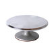 QINDELI decorating turntable aluminum alloy turntable decorating table household rotating table birthday rotating frame 8-inch 12-inch support table 8-inch aluminum alloy turntable
