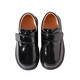 Romon Zapatos De Cuero para Niños Estudiantes Casual Niños Zapatos De Rendimiento De Graduación De Estilo Británico Niños Negro 33