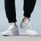 ADIDAS Men's Shoes 2024 Spring Nuevas zapatillas blancas bajas y cómodas zapatos casuales de cabecera de mesa clásico
