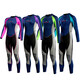 BLUE DIVE wetsuit for men and women 2mm thickened and warm female conjoined jellyfish cold-proof wet winter couple free snorkeling swimming rose red S