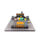 Yunya Minecraft Magnetic Building Blocks Large Particle Square Magnetic Assortment Boy Toy Set New Year New Year Gift Large Village [832 Particles + 26 Figures]