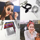 Schöne trendige Männer und Frauen Retro Hip Hop Motorrad HipHop Streetstyle Cashew Blume Schal Square Schal Street Tanzhose Dekoration Wein Rot Muster Square Schal