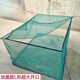 Fish farming cage, fish storage cage, bullfrog, eel fry cage, thickened cage, custom-made fishing net, aquaculture cage, 10 mesh (3 mm mesh) without cover, 1 meter long-1 meter wide-1 meter high