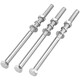 Tianzhuo Hardware M8M10M12M16 304 stainless steel half-thread external hexagonal screw nut set extended bolt wall screw M8*200 half-thread 1 set