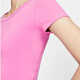 Nike (NIKE) [Jinlang Sports] Women's Dri-FIT breathable quick-drying short sleeve top HM4584-675 HM4584-675 L
