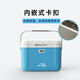 Caja de aislamiento médico de Bingtu Medicina de temperatura constante Medicina de temperatura Constante Caja de transporte de insulina Caja para acampar al aire libre Aislamiento de calor 5L