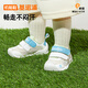 
Ginoble baby toddler shoes 25 spring breathable mesh functional shoes 8-18 months boys and girls shoes GB2412 white/pink 19.5 120mm suitable for foot length 116-124mm