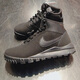 Nike (NIKE) casual shoes men's shoes summer sports shoes Hoodland Suede Martin boots outdoor high top shoes 654888-090 black 40.5