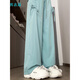 Hanrui-Hosen für die neue louse-lockere Casualhose von Damen für Frauen für dünne trendige Bow-Fit-Hose von Frauen RU-829 Rosa 335 S 80-95jin [Jin ist 0,5 kg]