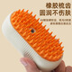 Pet cat and dog spray massage comb steam comb brush cat hair cleaner remove floating hair no-bath cat comb milk coffee rechargeable + lickable no-wash essence