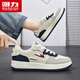 
Warrior shoes men's shoes spring and autumn breathable casual shoes men's low top versatile sports white shoes 1278M Milan 42