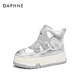 
Daphne snow boots for women thick sole plus velvet thickened anti-slip cold-proof northern 2024 new winter versatile white 35 (225mm) standard code