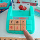 
Chinese Pinyin Level-breaking Game Teaching Aids Children's Learning Letters Cards Board Game Building Blocks Poker Cards Toys English Word Teaching Aids Color Random