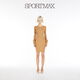 
sportmax [Zhenxuan Huixiang] Women's Decorative Round Neck Dress 2326014106 Camel M