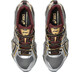 亚瑟士（asics）GEL-QUANTUM KINETIC 复古减震耐磨男士运动休闲鞋跑步鞋 碳灰/金1203A270-021 40.5 标准40.5/US7.5
