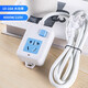 Bull (BULL) same style high power 16A air conditioning socket pure copper power strip with wire strip plug into long wire strip blue and white with switch and plug wire total length 1 meter