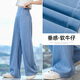 NICKYBABY girls' fashion suit fashionable summer 2025 new children's big children's short-sleeved wide-leg pants girls' summer suit exploded 9889 white + 15026 blue [set] 170 cm