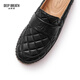 DEEP BREATH Deep Breath Women's Shoes Casual Commuter Versatile Muller Slippers Fisherman's Shoes Women's AX11154 Black 36
