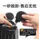 乌尼莫克（Uniamog）德国品牌登机箱行李箱全铝镁合金旅行箱金属拉杆箱小型密码箱皮箱 量子灰-旗舰款 升级加厚防刮耐磨 25英寸 /弹簧减震万向轮+一键刹车