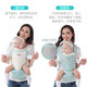 Aibeiyou 7,5 cm Schritt breiter Baby -Gurt Taillenhocker Multifunktional Sommer atmungsaktives Stück, vier Jahreszeiten Grau - neuer Stuhlkern