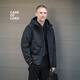 CARE OF LORD Explorer Series Gold Label Primaloft Men's Winter Heavy Hooded Cotton Jacket 8616 Black 2XL