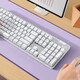 Logitech K865 Teclado mecánico inalámbrico Bluetooth Bluetooth Teclado de juego de eje rojo de tamaño completo 104 tecla Rojo (Modelo actualizado K845) Teclado de oficina de negocios Daily K865 Teclado blanco y blanco