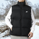 Nike (Nike) Baumwollweste Frühling und Frühling neuer Sportswear im Freien im Freien und warme ärmellose Jacke Casual Jacket Horse Clip FB7374-010 S (165/84A)