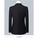 Kaduton SF Express next-day delivery, 24 hours a day, suit suit, men's slim fit business suit, black suit top + trousers + shirt 25, SF next-day delivery, additional 25 yuan for shipping
