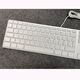 Pure metal MAC G6 Apple A1243 wired keyboard USB full numeric keyboard iMAC free text sticker is white official standard