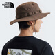 North Face North Knitted Hat Fisherman's Hat Sun Hat Men and Women UPF40 Universal Outdoor 24 Spring and Summer New 5FXF 1OI/Brown L/XL