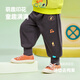 Yiqi baby children's pants spring and autumn girls casual pants spring trousers off white 100