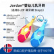 Jordan imported toothbrush for infants and children, gum protection toothbrush, 0-2 years old (single pack), random color