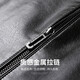 SHANSHANPU leather jacket men's winter new windproof and warm men's leather jacket anti-wrinkle wear-resistant men's lapel jacket black M /170